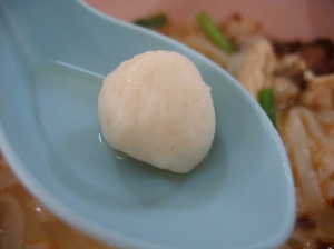 Fish ball junior - the smallest i've ever seen